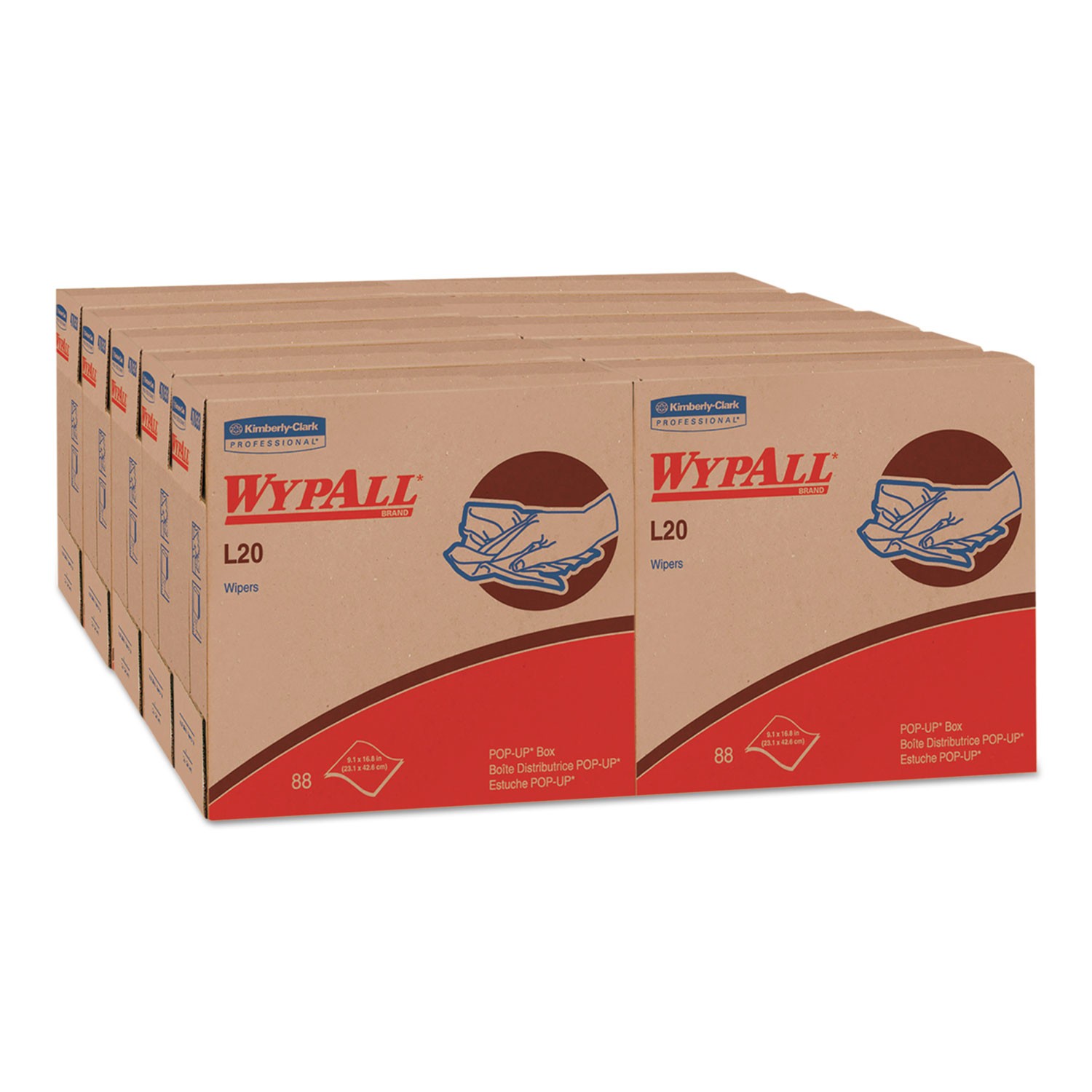 Kimberly-Clark Professional WypAll® L20 Wipers