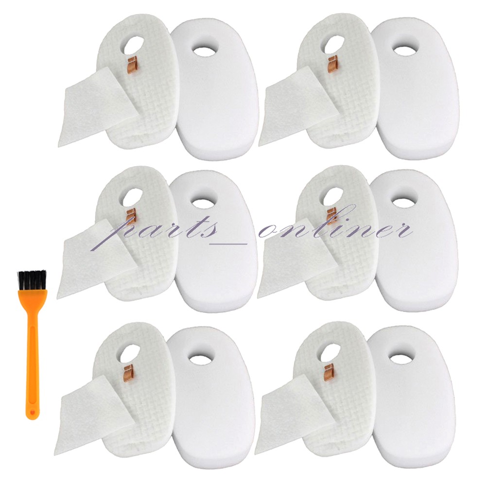 6x Foam Felt Filter For Shark Rocket Deluxe Pro HV319Q HV320 320C HV321 Vacuum