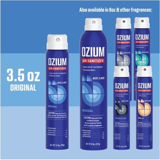 2 pack – Ozium Air Freshener Dispenser, (2×3.5oz)