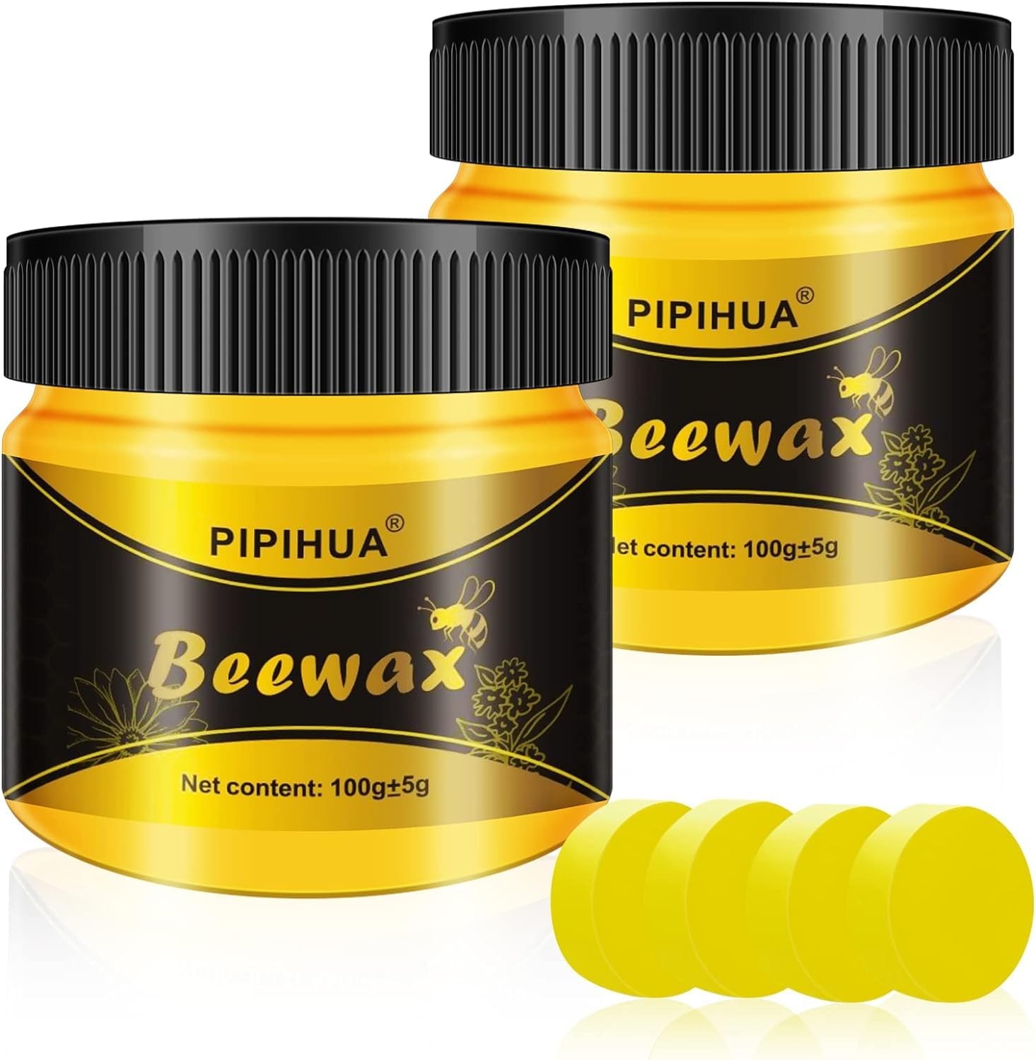 Beeswax Polish and Conditioner for Wood Furniture – Waterproof & Restorer Woo…
