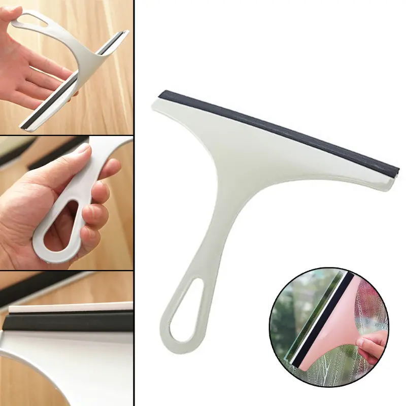 Glass Window Wiper Cleaner Squeegee Shower Screen Mirror Home Blade Brush Lot