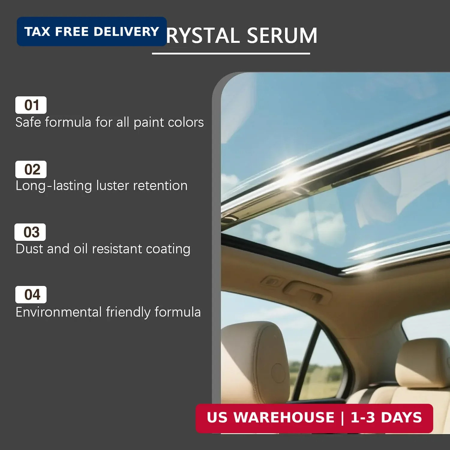 100ML Graphene Ceramic Coating for PTZ Crystal Serum Cars – Advanced 9H Protecti