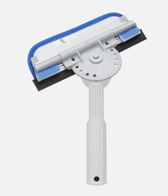 Wagtail High Flyer Window Cleaning Tool Dual Pivot 18cm/7″ Microfibre + Squeeqee