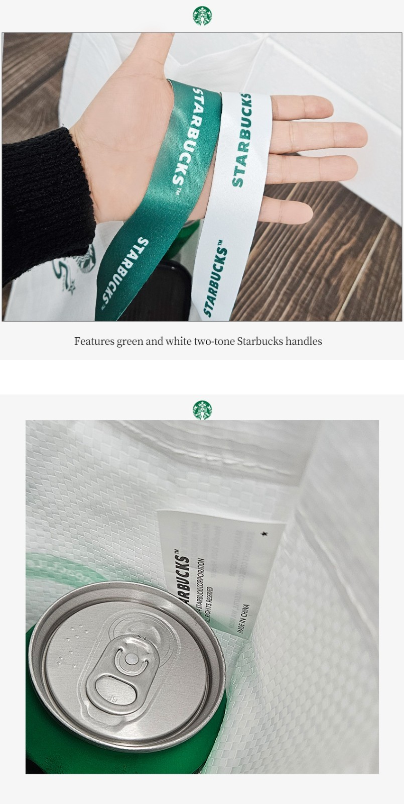 Starbucks Malaysia Limited Edition 25th Anniversary Reusable Shopping Bag Set