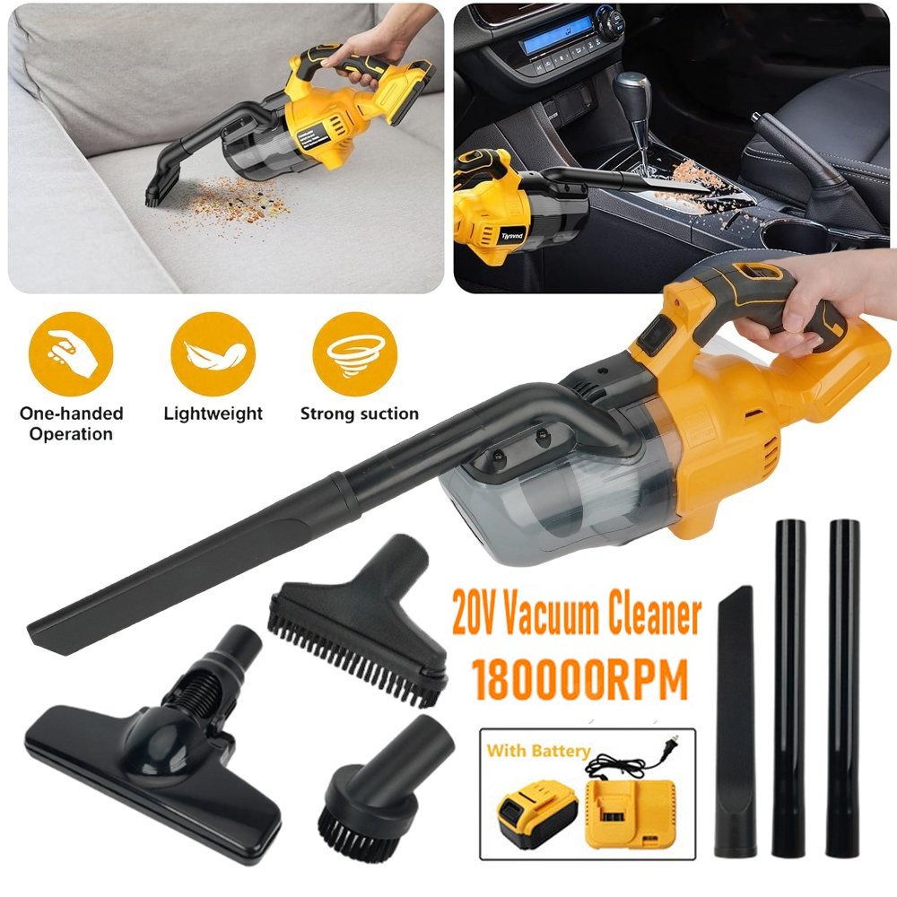 20V Cordless 5-in-1 Handheld Vacuum Cleaner – Powerful & Portable Cleaning Tool