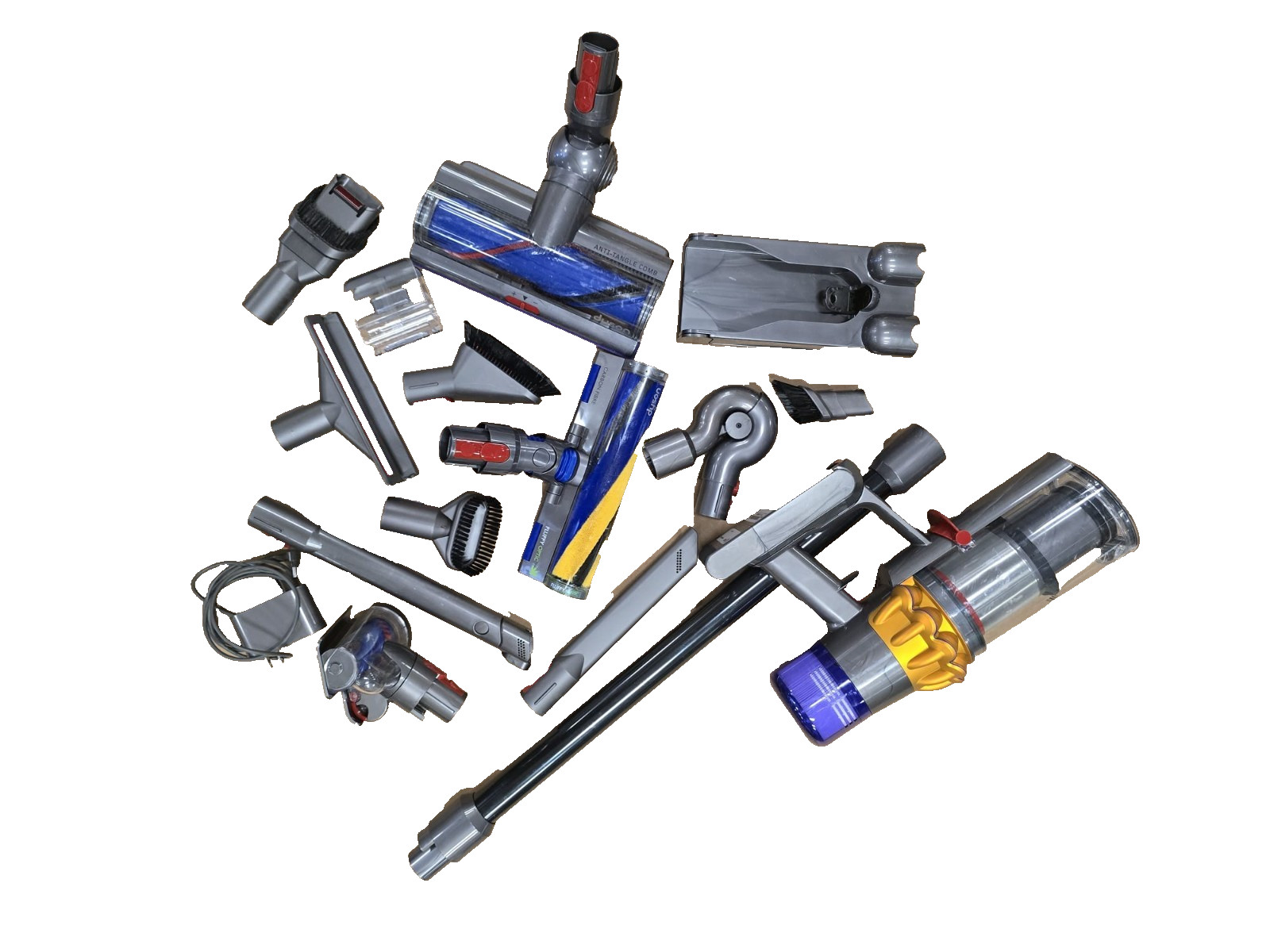 Dyson V15 Detect Total Clean Extra | Yellow/Nickel Great Condition