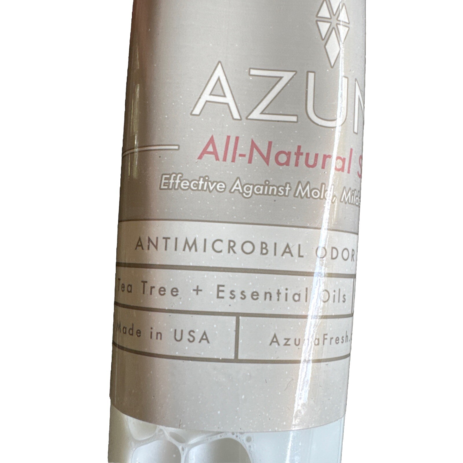 Azuna All-Natural Spray Antimicrobial Odor Eliminator 8 oz Spray Bottle