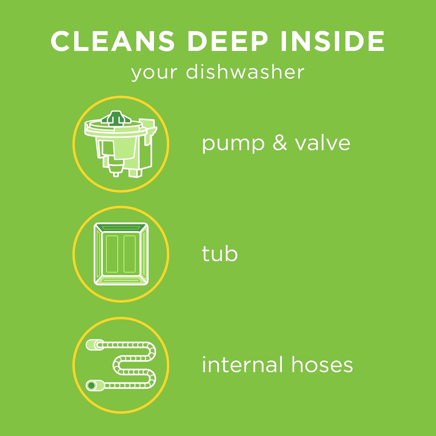 Affresh Dishwasher Cleaner, Helps Power Away Odor Causing Bacteria, 6 Tablets