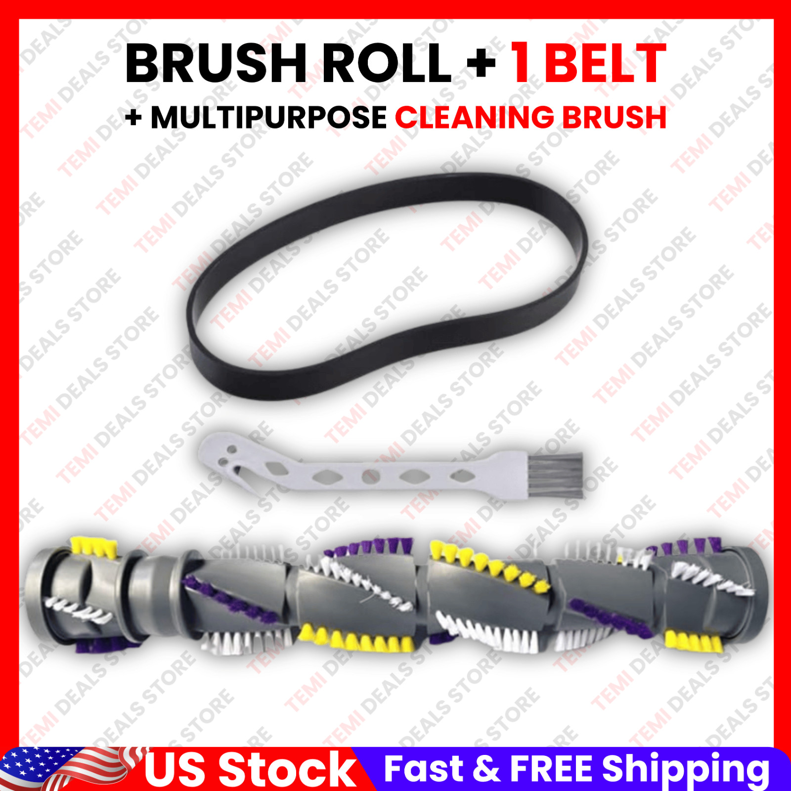 Vacuum Cleaner Brush Roll Belts for Bissell Cleanview Swivel Pet Parts 2252 2254