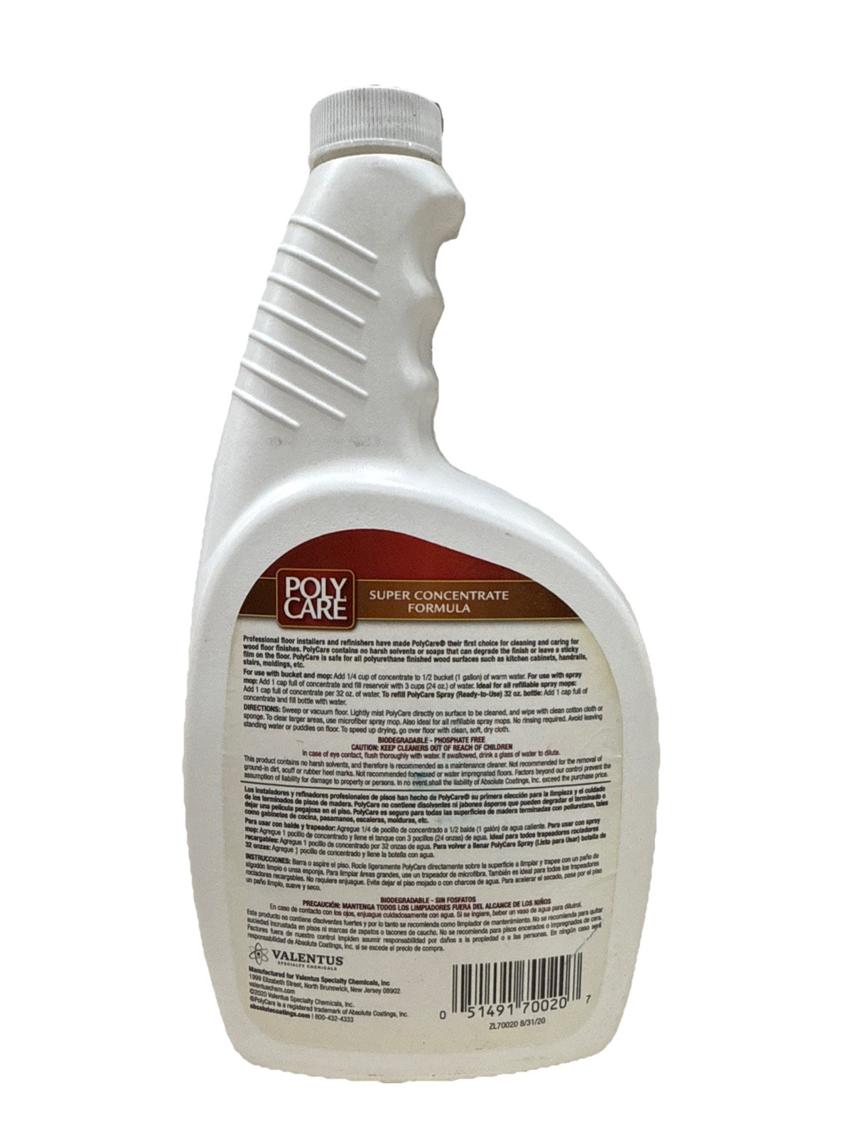 Poly Care – Floor Cleaner, 20-Oz