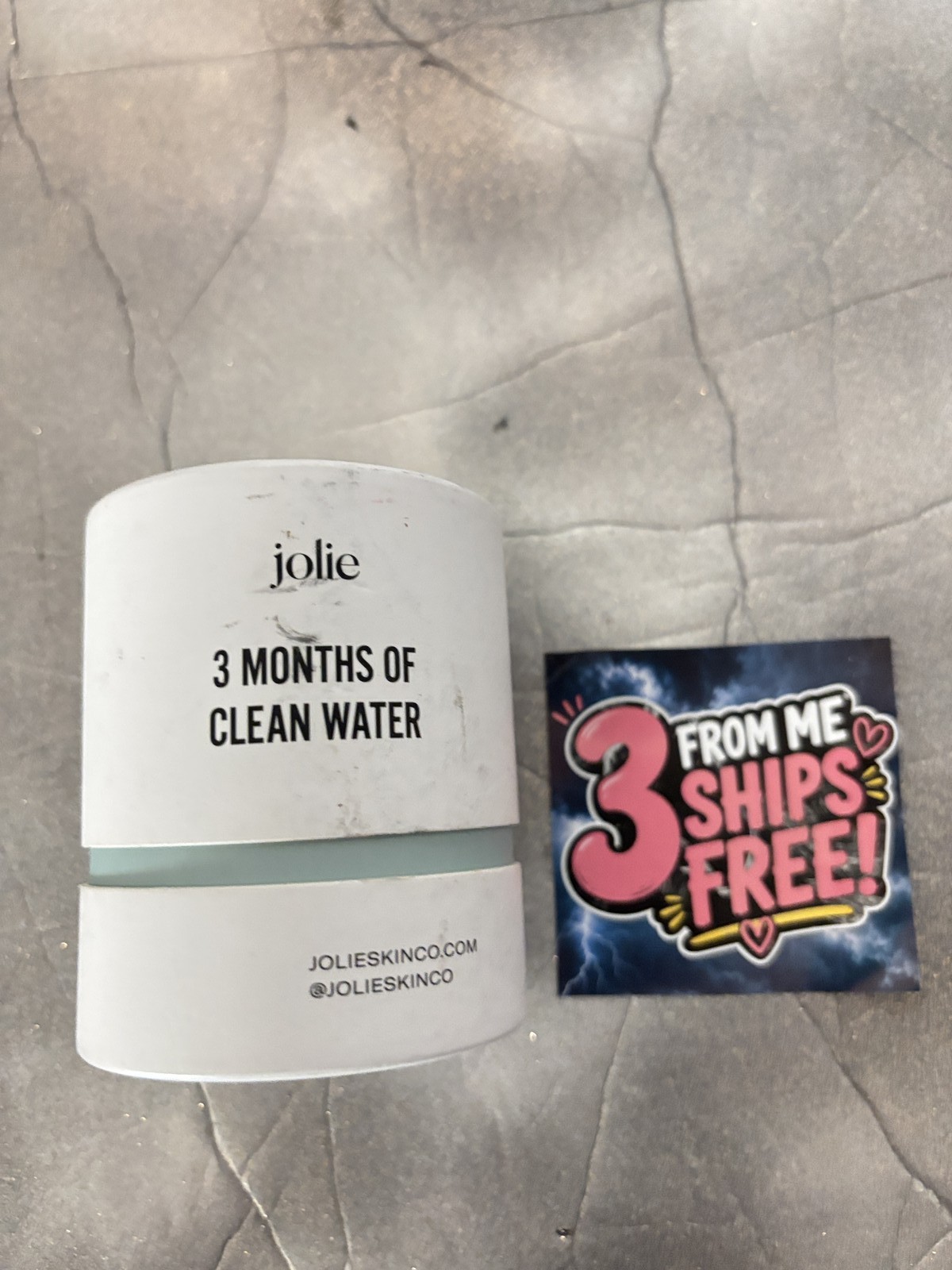 Jolie Filter Cartridge Replacement 3 Months Clean Water Shower Filter Refill