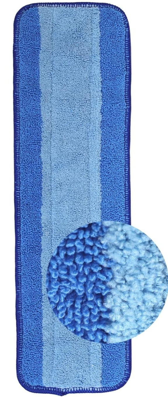 BONA (1-Pack) Mop Microfiber Deep Cleaning Pad for Hardwood, Hard Surface Floors