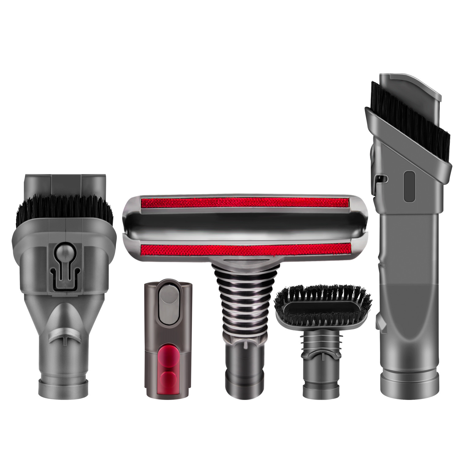 Brush Attachments Kit for Dyson V6 Accessories Fit with DC16 DC24 DC34 DC35 DC59