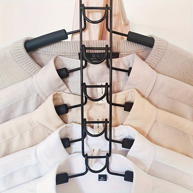 Magic Pants Hangers Space Saving 4 Pack For Closet Multiple Layers Multifunction