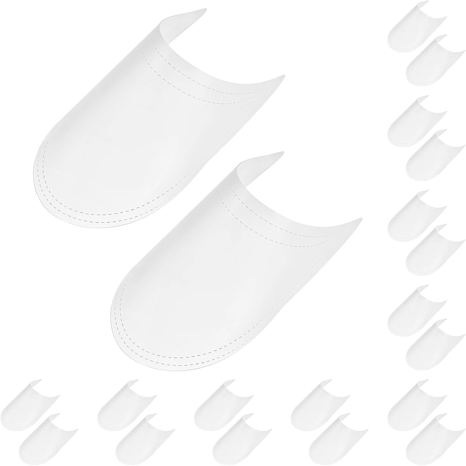 20PCS Plastic Shoe Tree Inserts,Shoe Shaper for Sports Shoes Leater, Clear…