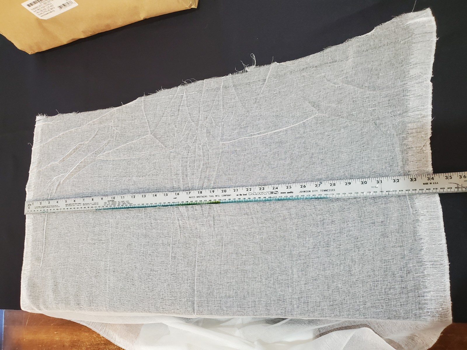 Grade 50 Cheesecloth Bleached – 100 Yard Roll 35″ Wide Commercial Grade 300 Feet