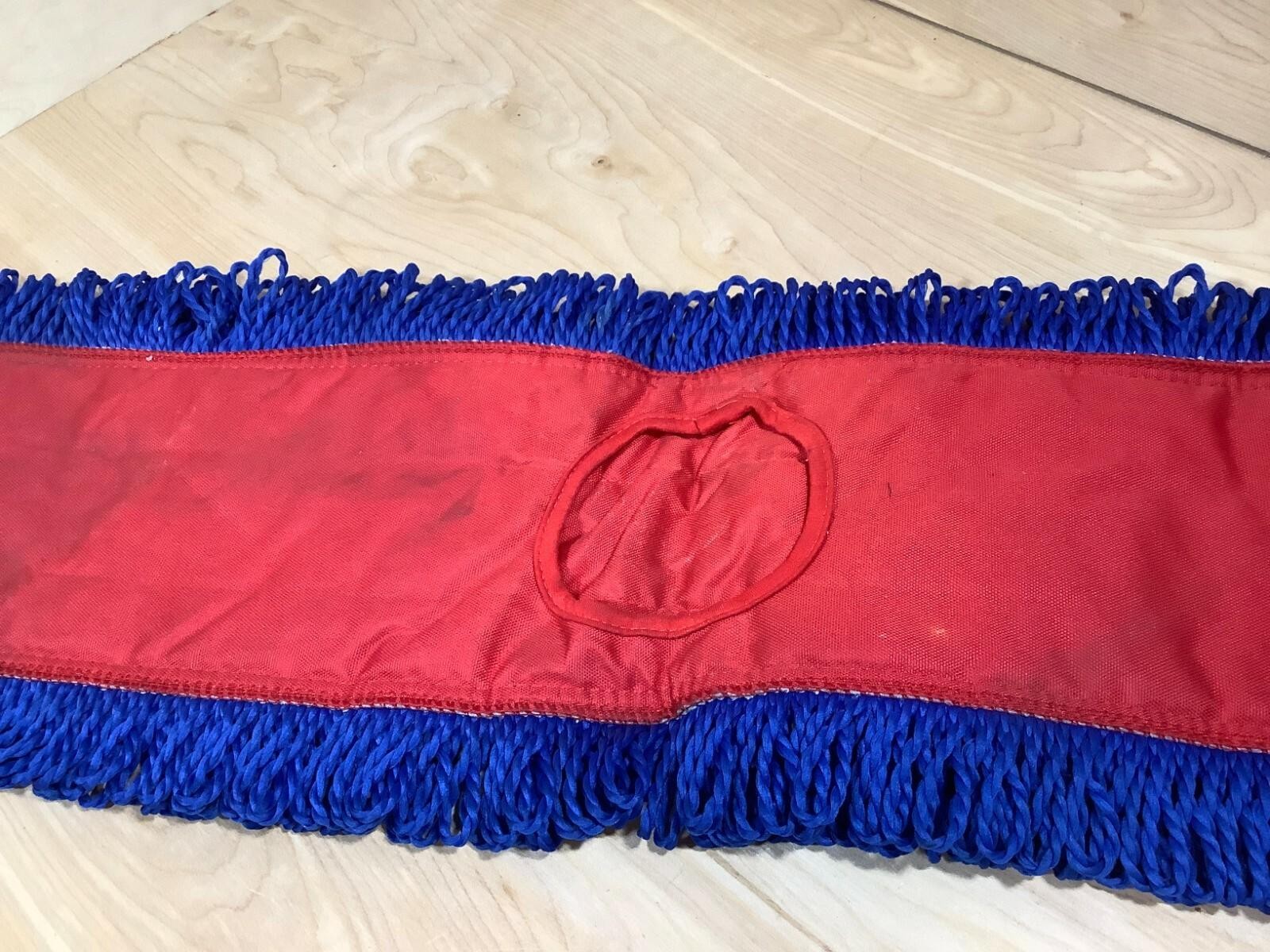 36″ Red Microfiber Dry Pocket Dust Mop with Canvas Back by MyXOHome Brand New