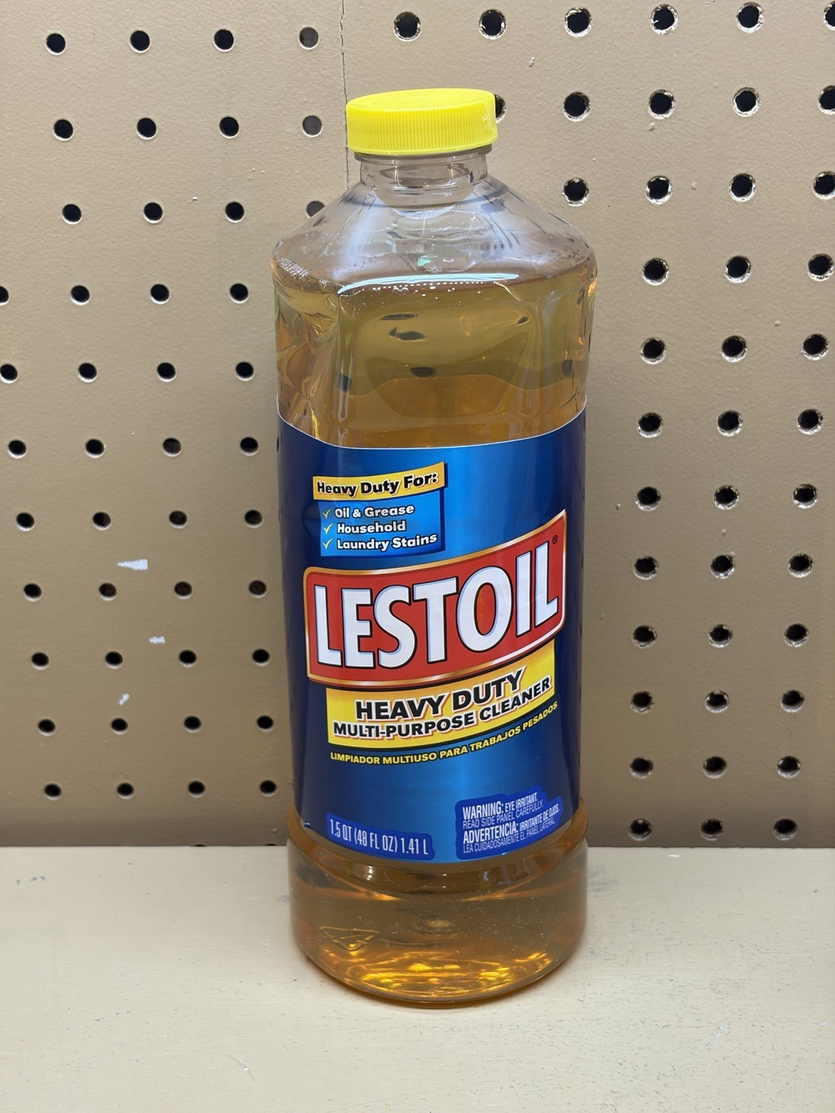 Lestoil Heavy Duty Multi-Purpose Cleaner, Amber, 48 Fl Oz, Pack of 1