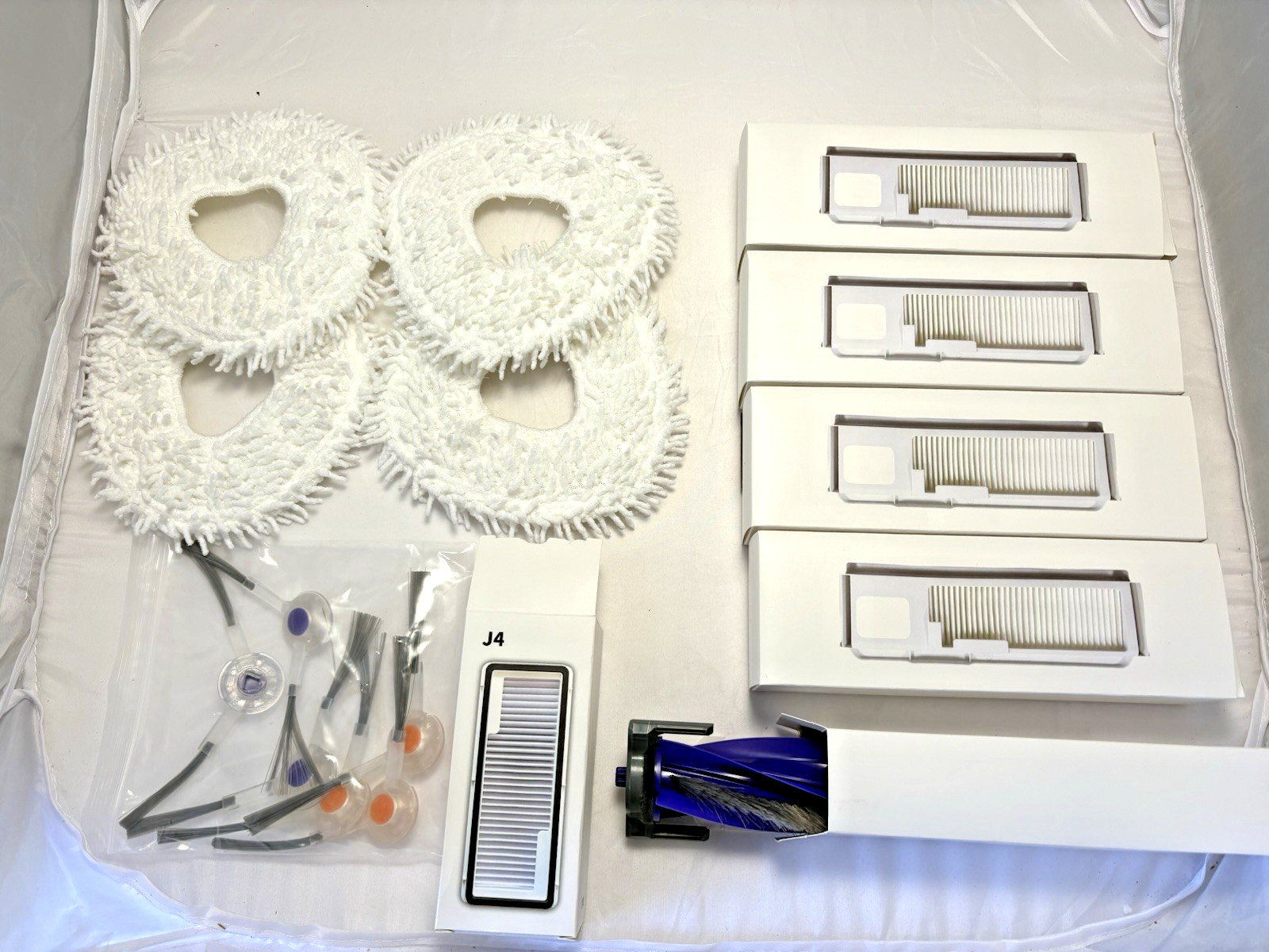 17 Pack Replacement Accessories Kit for Narwal Freo X Ultra Robot Vacuum