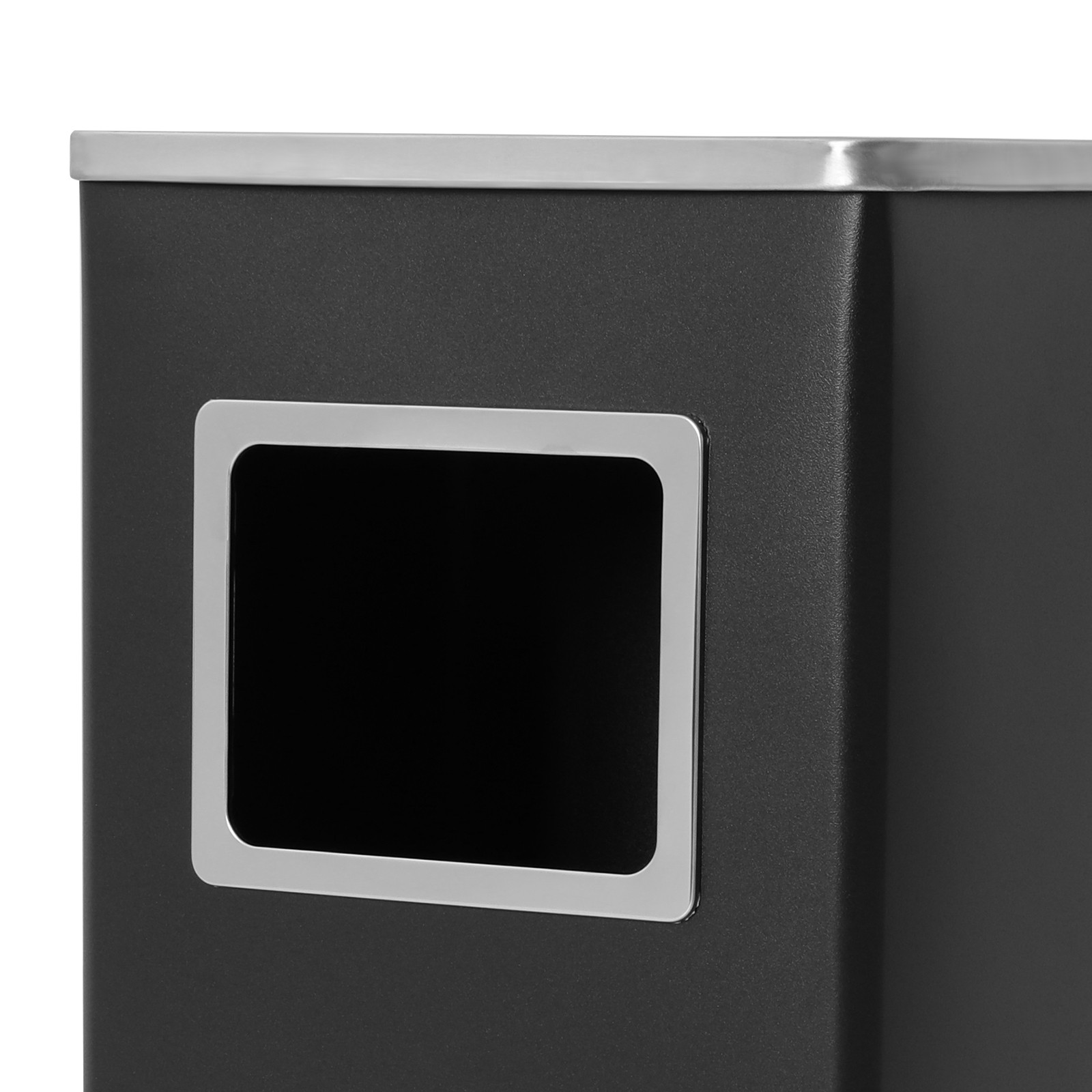 Trash Can 12.2*9.84*24.02in Garbage Can Indoor&Outdoor Trash Can for Kitchens