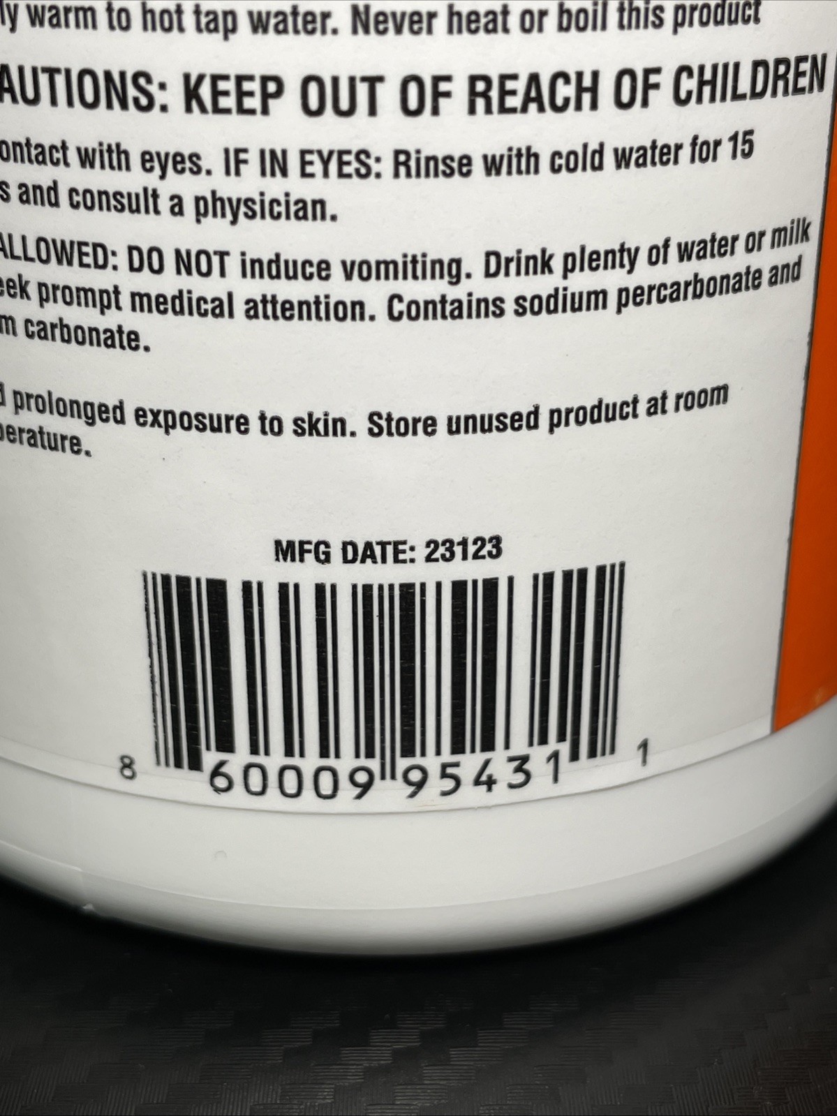 Oxydol Oxygen Orange All Purpose Spot Remover 15oz New Free Shipping