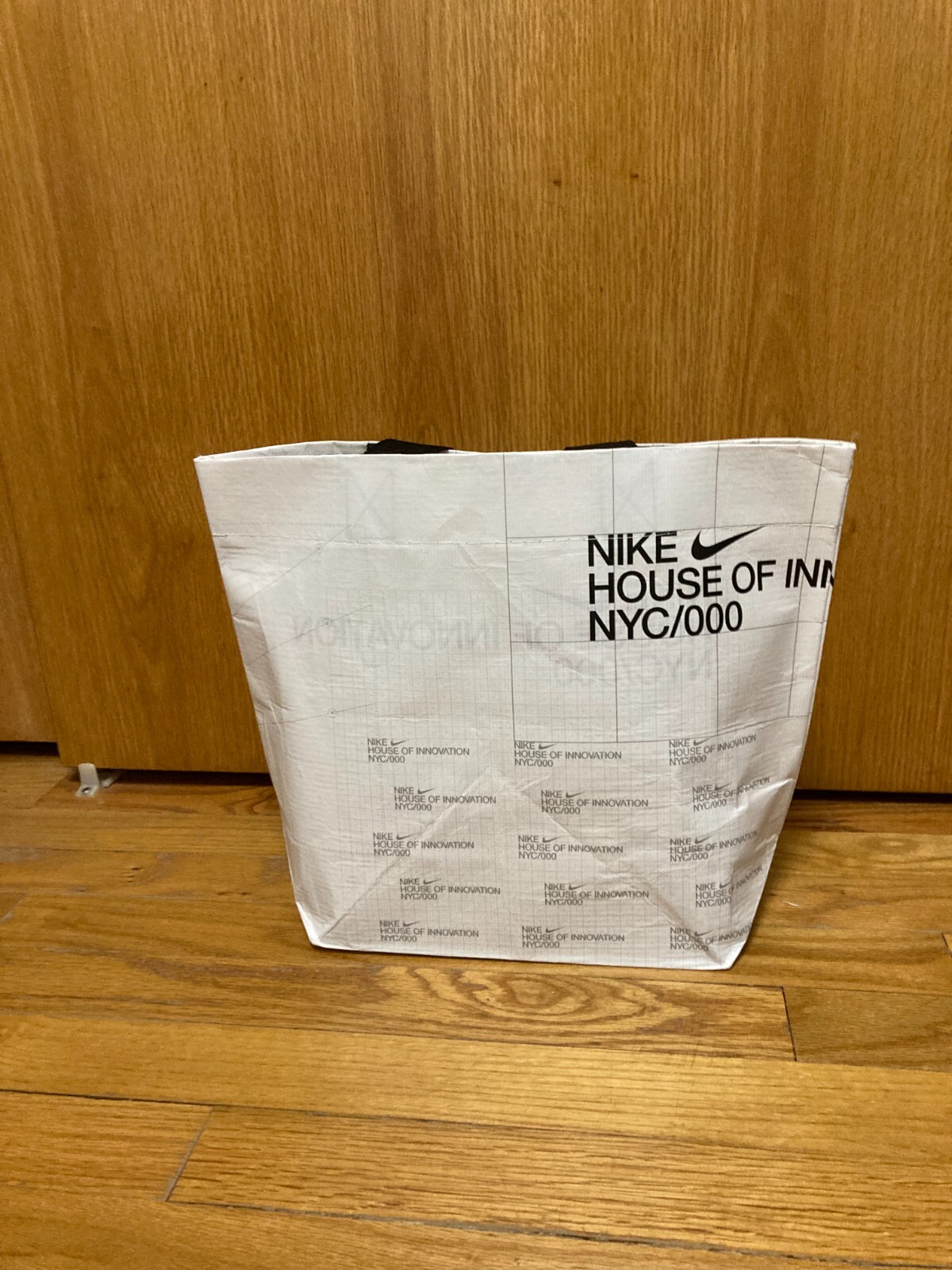 Nike NYC Shopping Tote Bag Reusable Eco Small White – 9.5 x 11.5 x 5