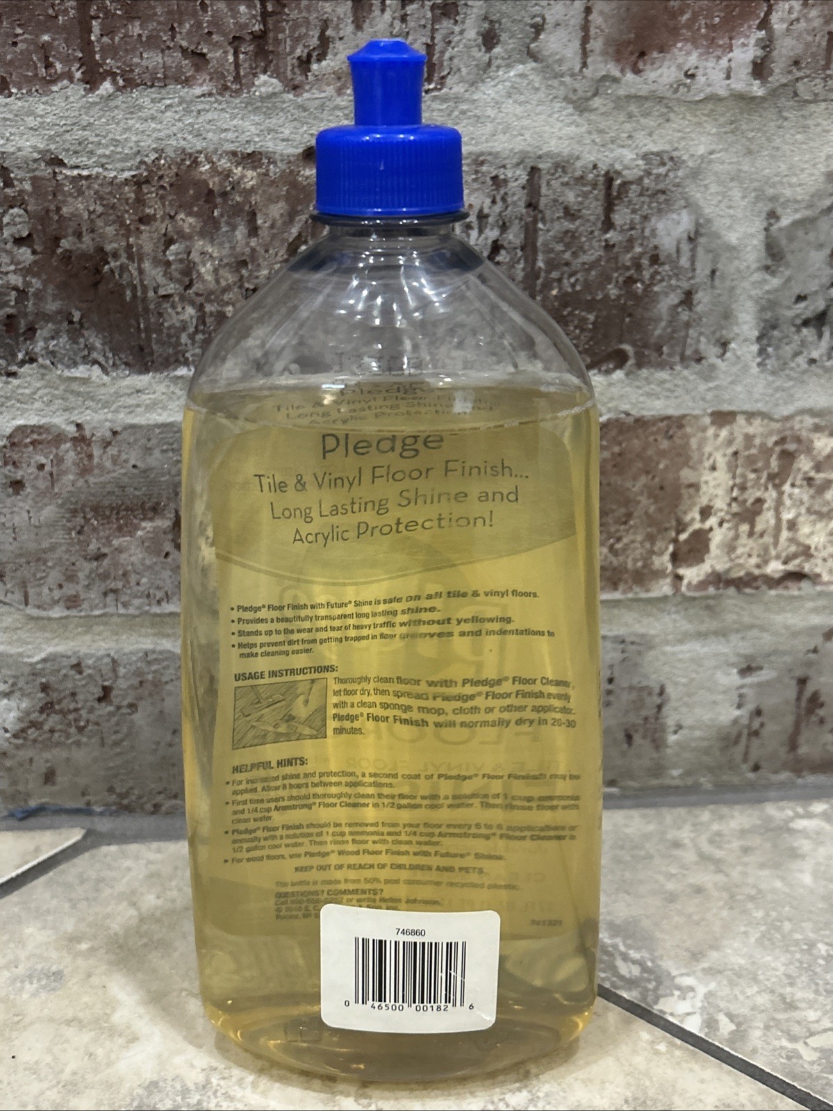 Vintage Pledge Floor Care With FUTURE Shine 27 oz Clean Scent