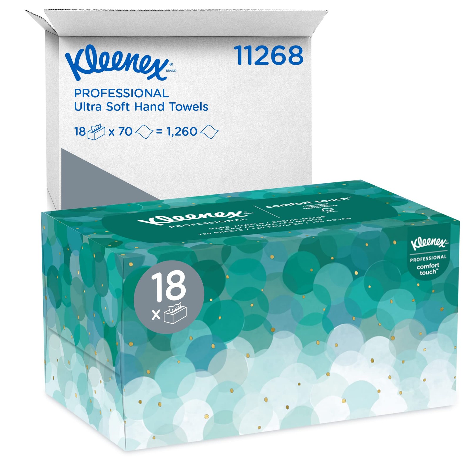 Kimberly Clark Professional U1126800 Kleenex Hand Towels 11268, Ultra Soft