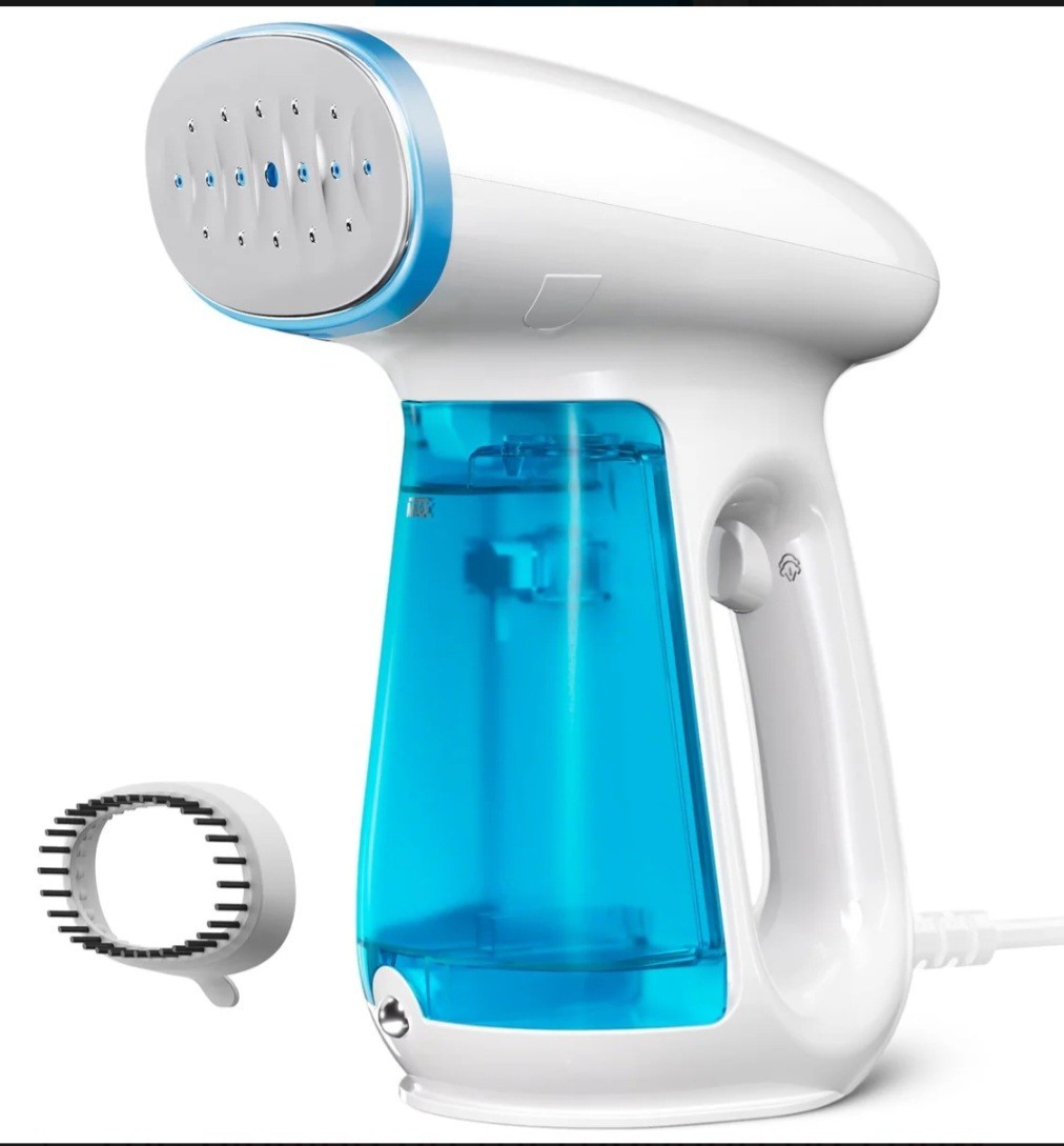 Bear Steamer for Clothes, 1300W Powerful Fast-Heating Handheld Garment Cleaner