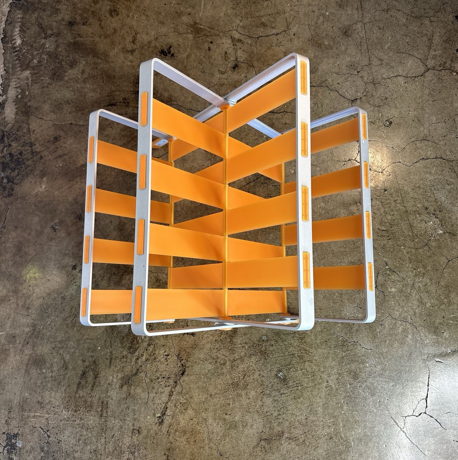 Vintage Rexite, 1990s Model 2400 Magazine Rack by Raul Barbieri