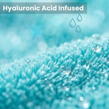 Microfiber Bath Towels Set, Compact Size 20 x 43 in, Hyaluronic Acid-Infused,