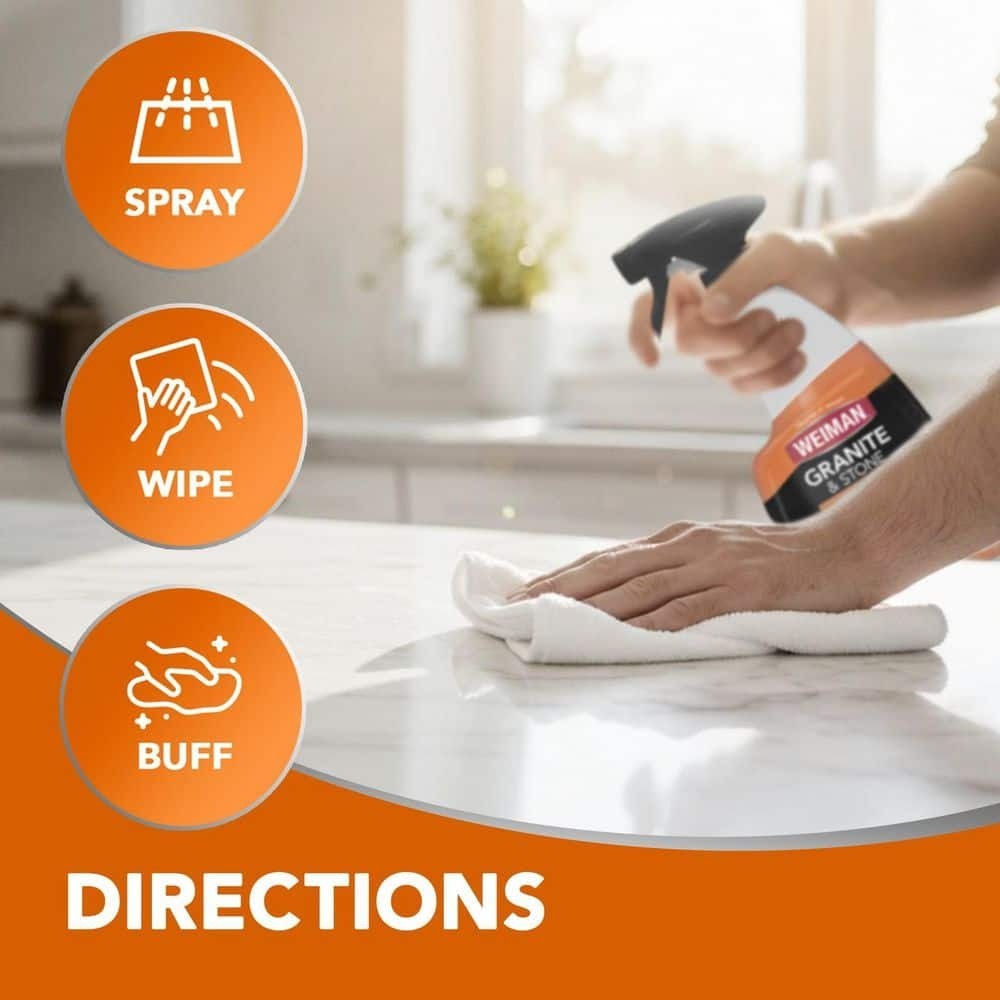 24 Oz. Granite and Stone 3-In-1 Clean Shine and Protect Countertop Polish