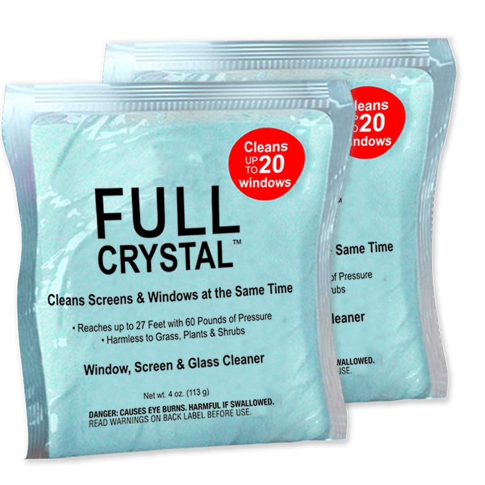 Full Crystal Refill Kit – Two 4 oz Powder Exterior 0.5 lb (8 oz)