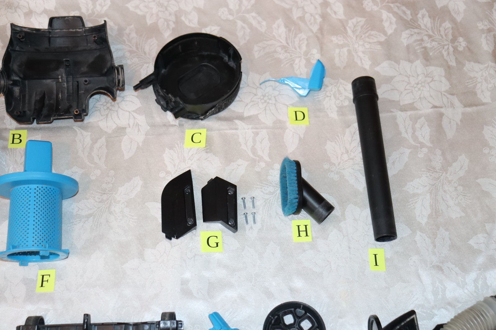 Bissell 1700 PowerForce Helix Upright Vacuum Cleaner REPLACEMENT PARTS
