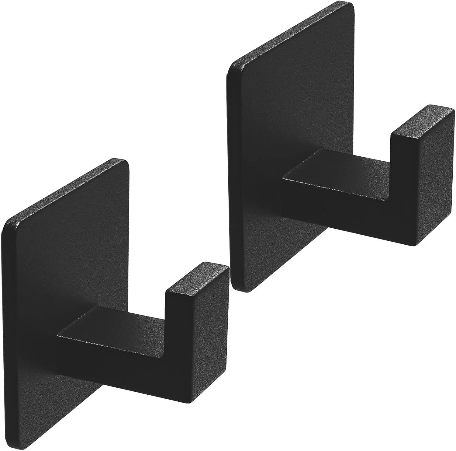 4 Pack Heavy Duty Adhesive Towel Hooks Aluminum Wall Mount For Kitchen Bathroom