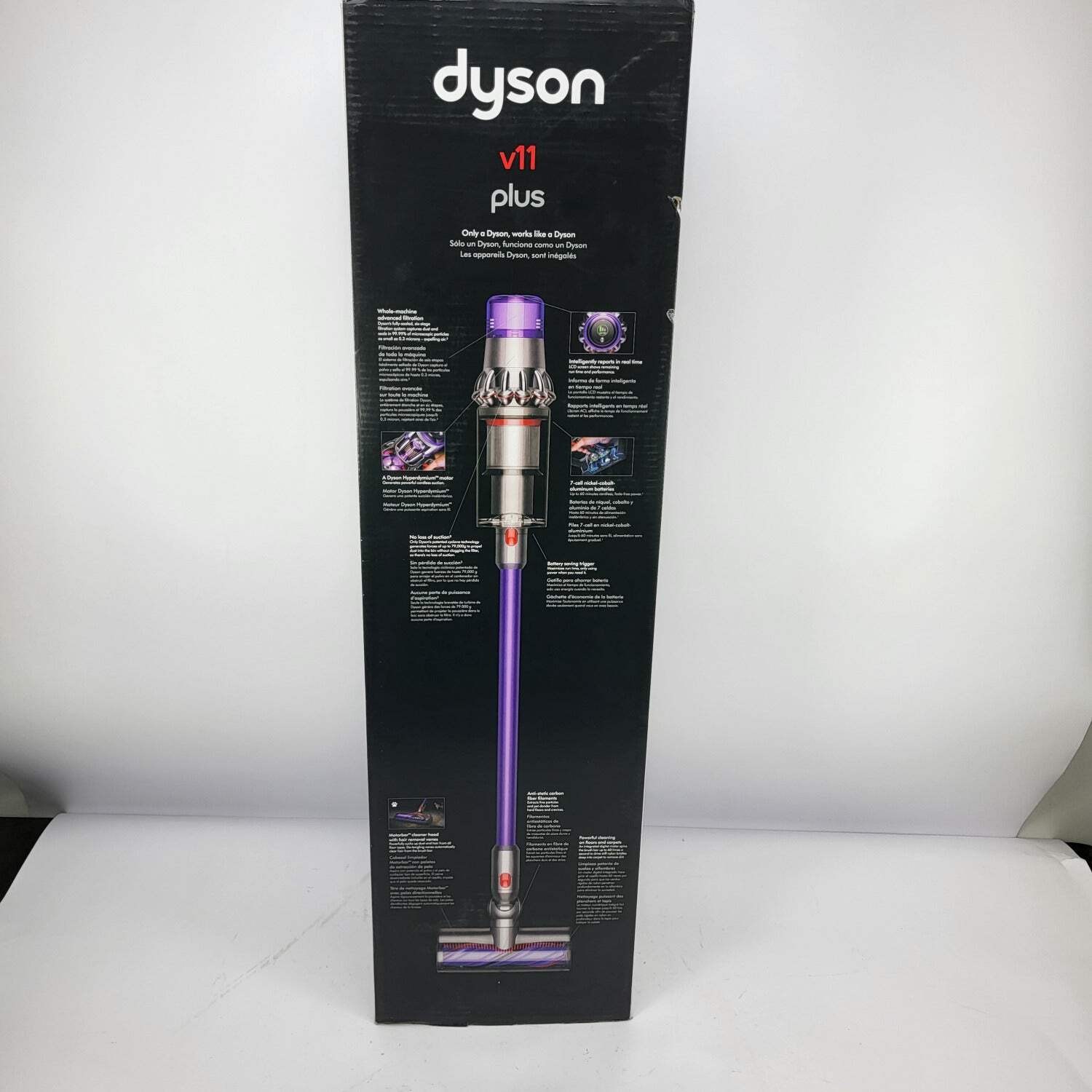 New Dyson V11 Plus Bagless Cordless Smart Vacuum Cleaner Multicolor 448712-01