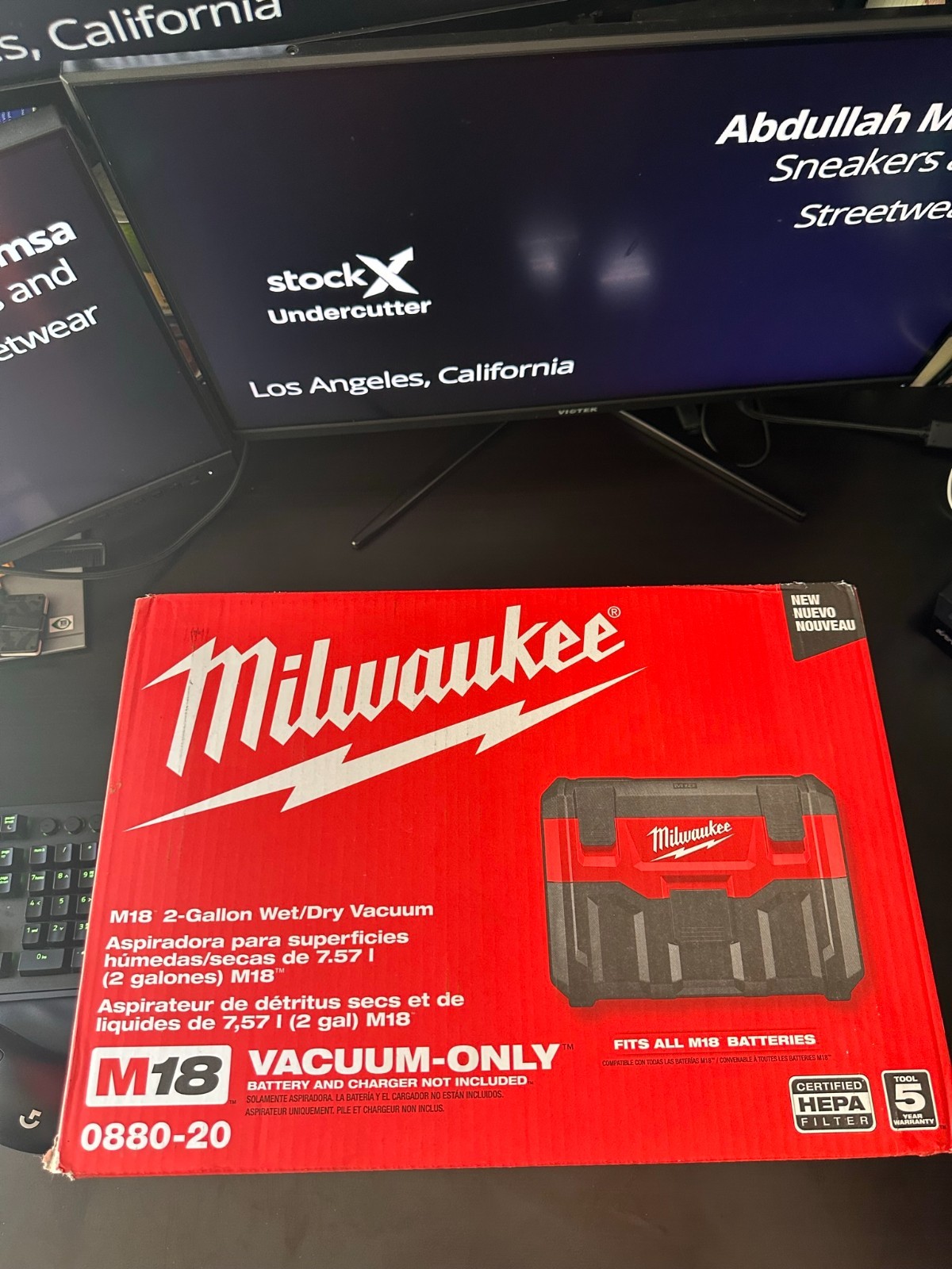 Milwaukee Tool 0880-20 M18 18V Wet/Dry Vacuum – Bare Tool NEW