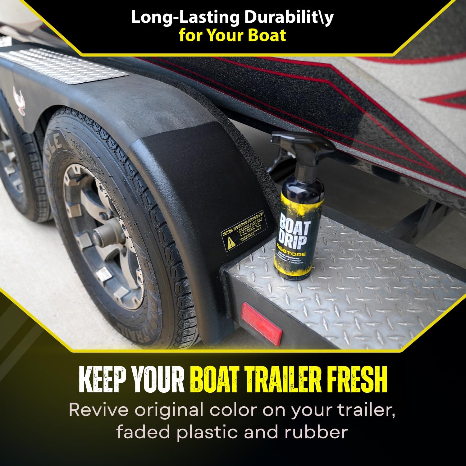 Restore – Interior and Exterior Boat Restoration Spray w/UV Protection – 16oz…
