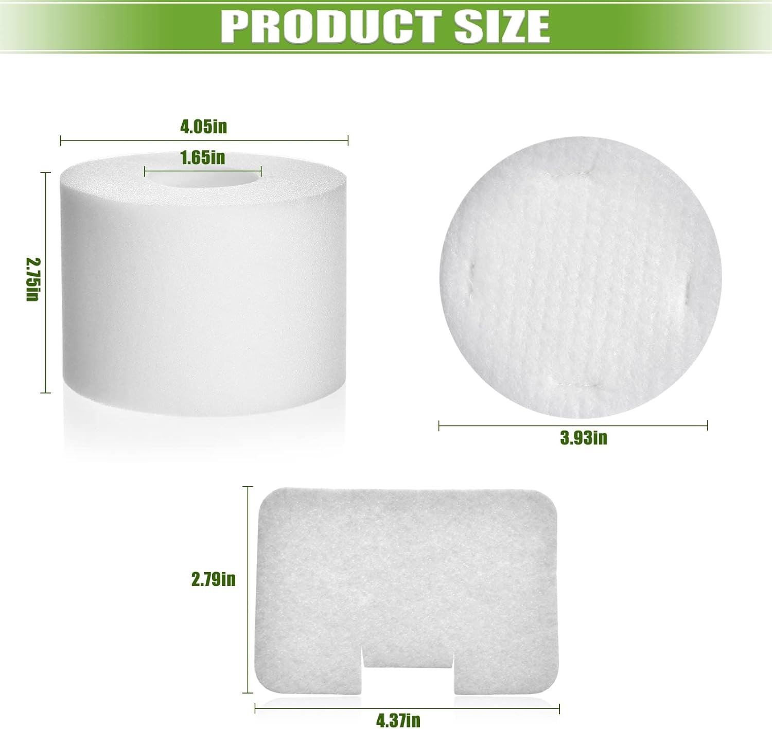 4 Pack NV4626 Filter Replacement for Shark Navigator Deluxe NV42 NV4226 NV42 31