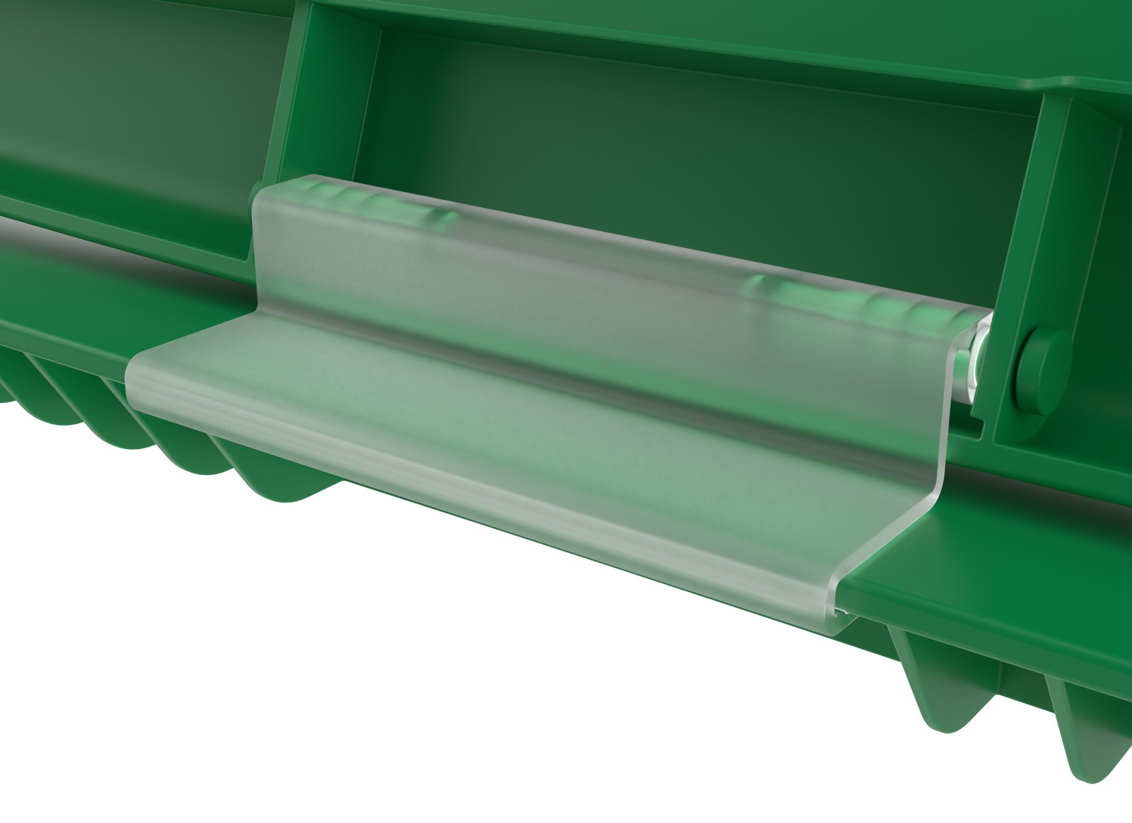 Rev-A-Shelf 32 qt. Trash Can Replacement Lid, Green (Lid Only), RV-32-LID-G-1