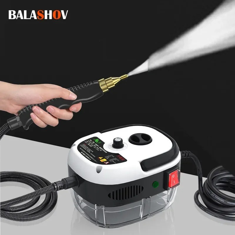 2500W High Pressure Steam Cleaner Handheld Home Car Kitchen Sterilizer