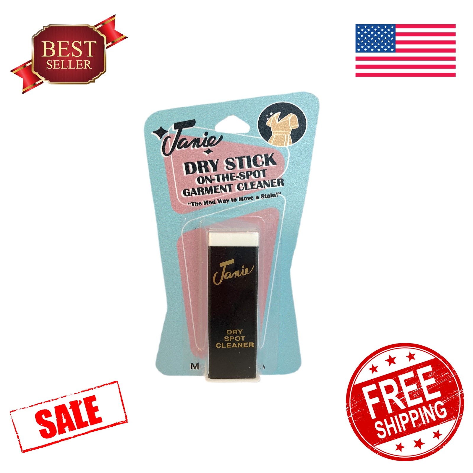 Janie Dry Stick Spot Cleaner 0.4 oz