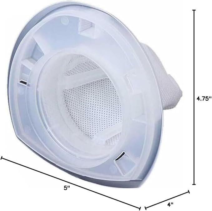Masterpart 6 Pack Generic Filters Compatible with Black & Decker VF110 filter.