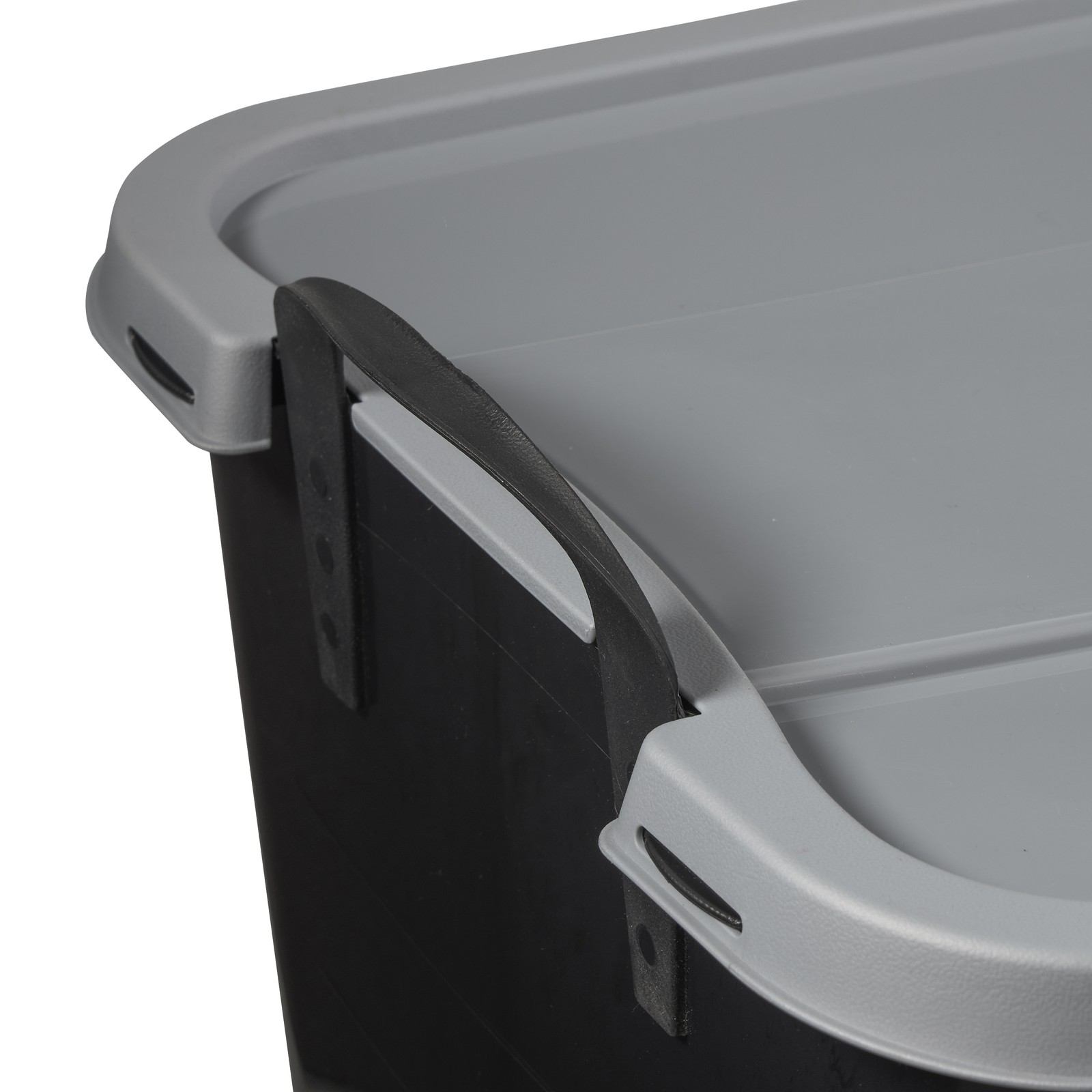Life Story 55 Quart Stackable Home Organization Lidded Storage Container, 6 Pack