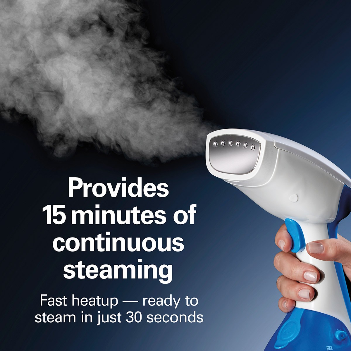 Hamilton Beach Handheld Garment Steamer 1000W Steam Pump 11556F