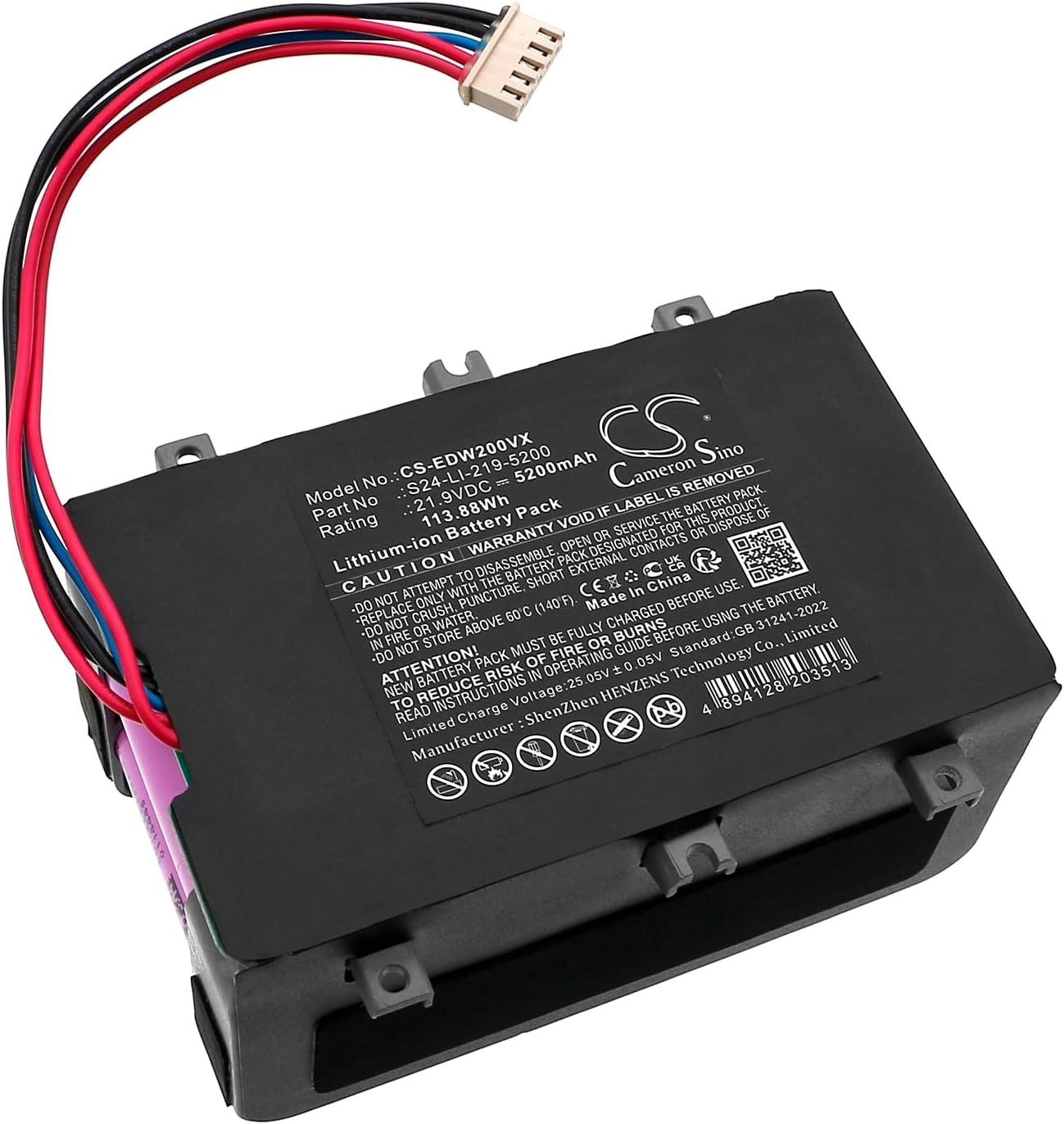 New 5200mAh Replacement Battery for Winbot W2 Omni Winbot W2 Pro Winbot W2 Pro
