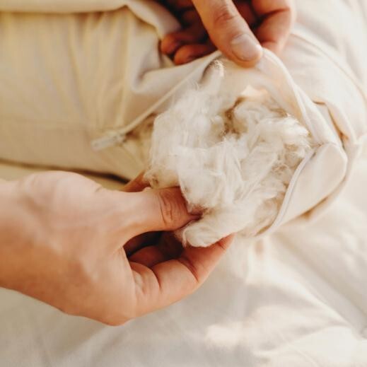 Kapok Fiber – 100% natural Organic – Pillow Fill- Ceylon product-Free Shipping