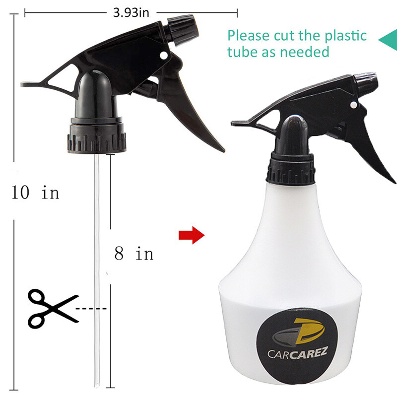 Plastic Trigger Spray Bottle 16 OZ Heavy Duty Chemical Resistant Sprayer