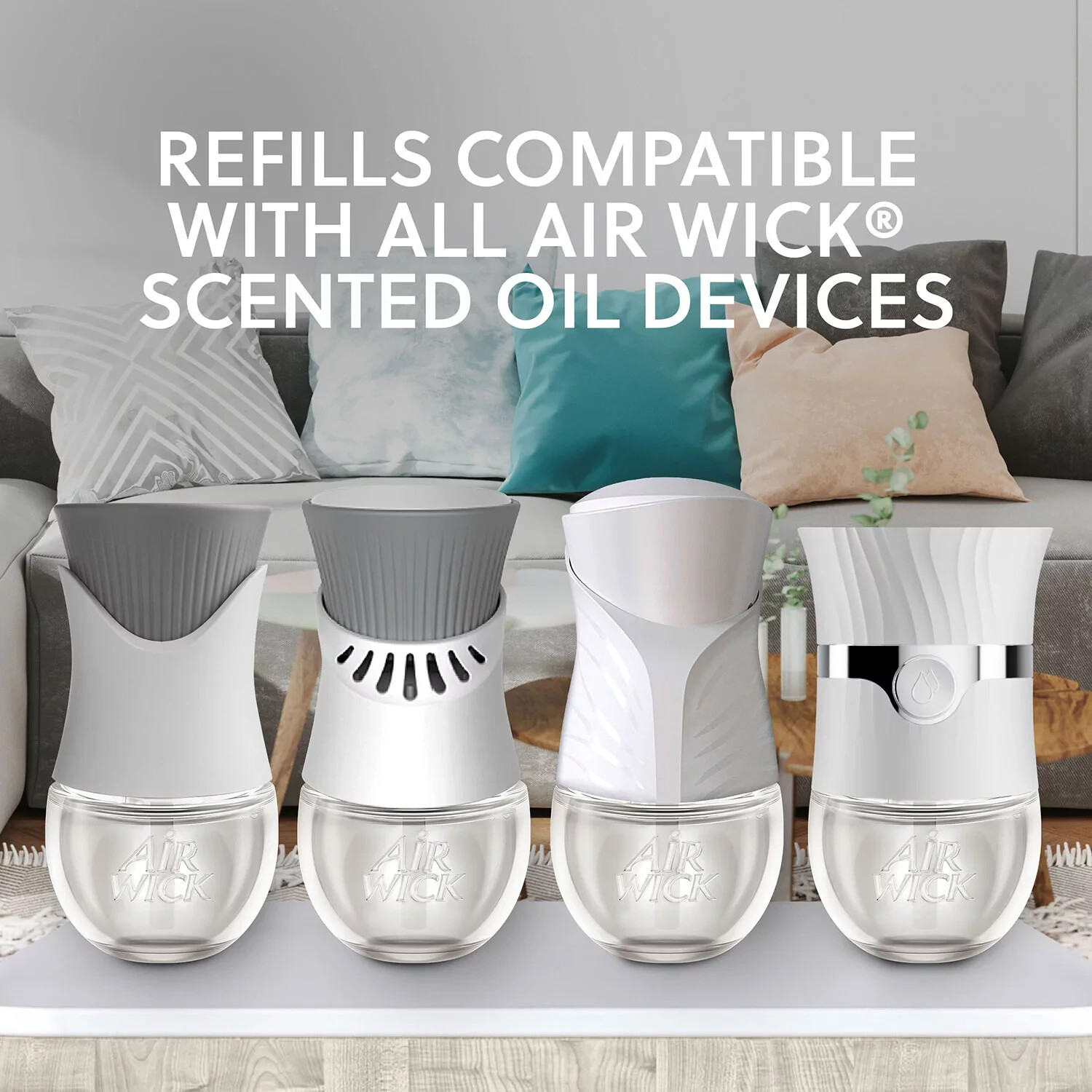 Air Wick Scented Oil Refills Bright Citrus 9 Pack Home Air Freshener