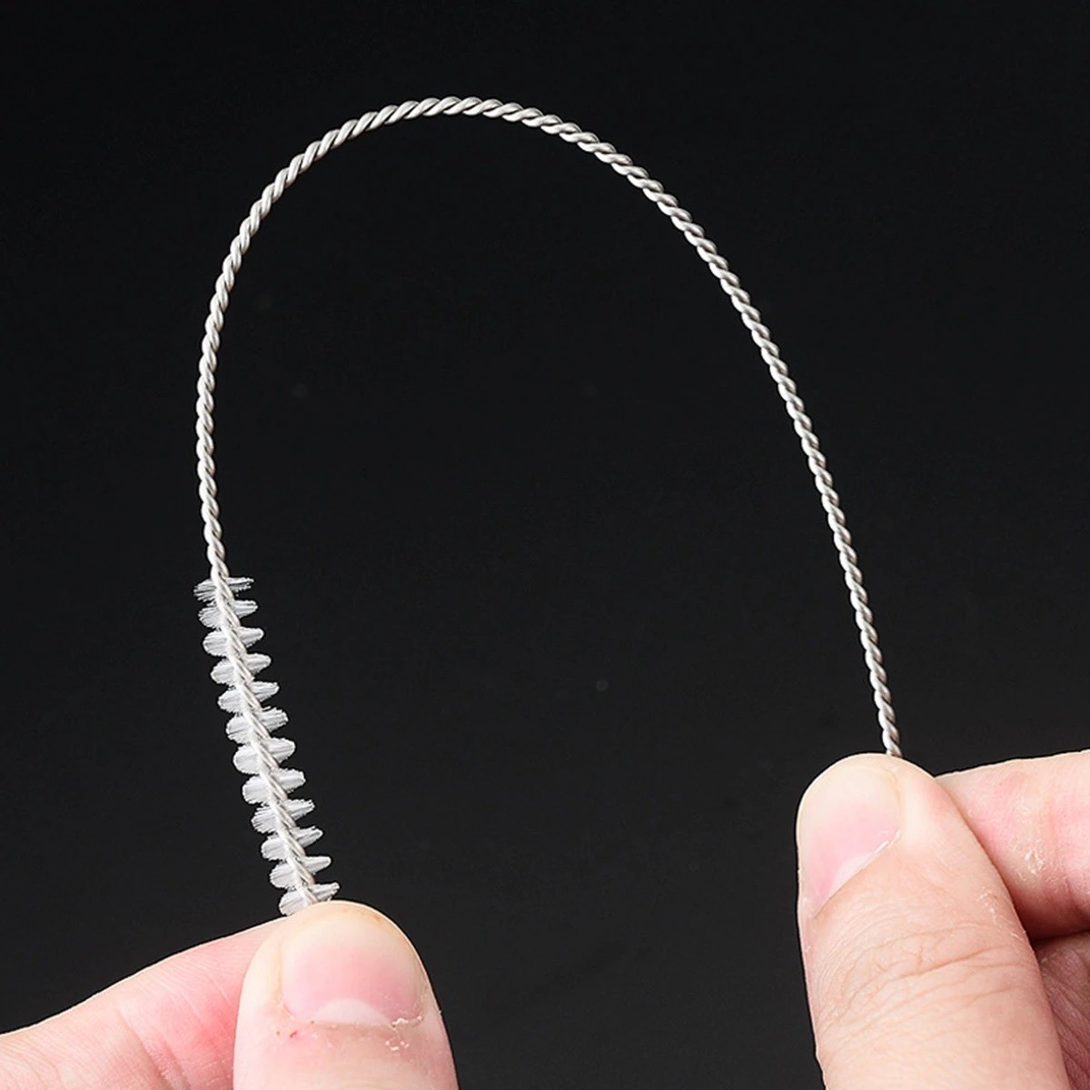 US Nylon Straw Brush Cleaner Bottle Tube Pipe Small Long Cleaning 1-10Set